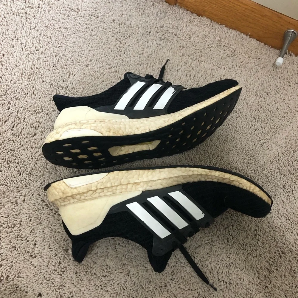 Adidas Black Running Shoes men’s size 10